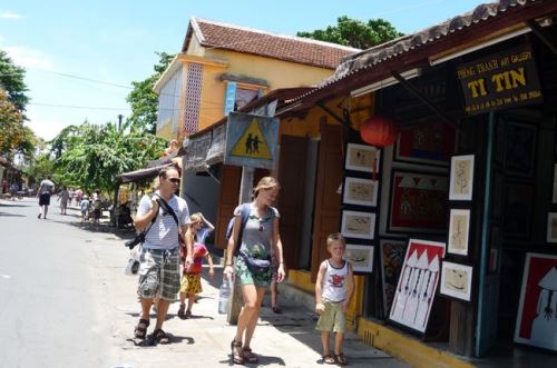 in the city Hoi An